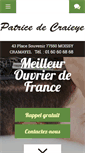 Mobile Screenshot of de-craieye-coiffure.com
